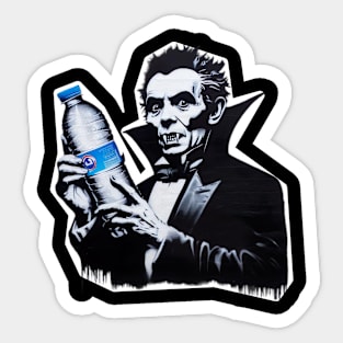 Dracula thirsts Sticker